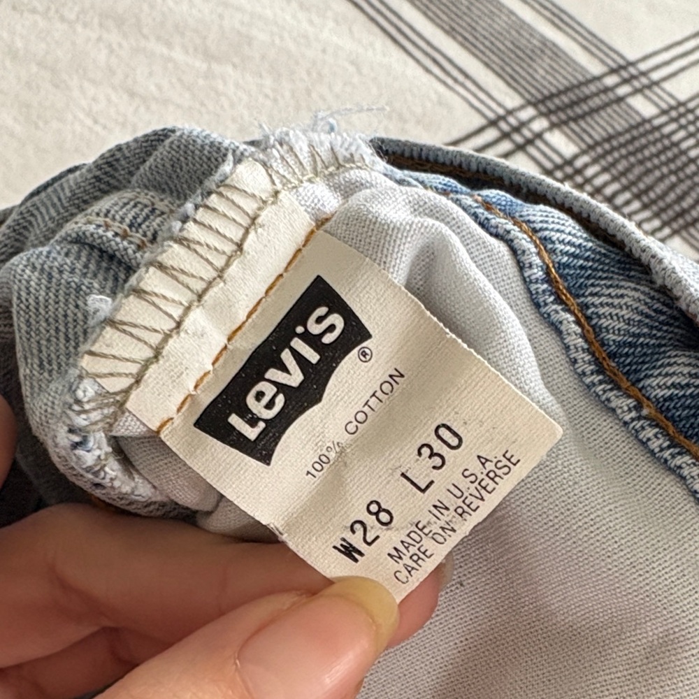 560 Student Levi Orange Tab Jeans - Picture 10 of 11